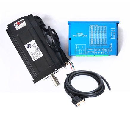 86HSE4N-BC38 Nema34 12nm Kontrol Posisi Loop Tertutup Stepper Motor Driver Kit 4NM