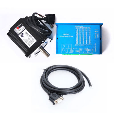 86HSE4N-BC38 Nema34 12nm Kontrol Posisi Loop Tertutup Stepper Motor Driver Kit 4NM