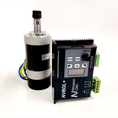 CNC Mesin Kecil Brushless Dc Motor JSSBY114-4120-CD5 YAITU 1 48V 500W 12000rpm Motor Bldc Murah